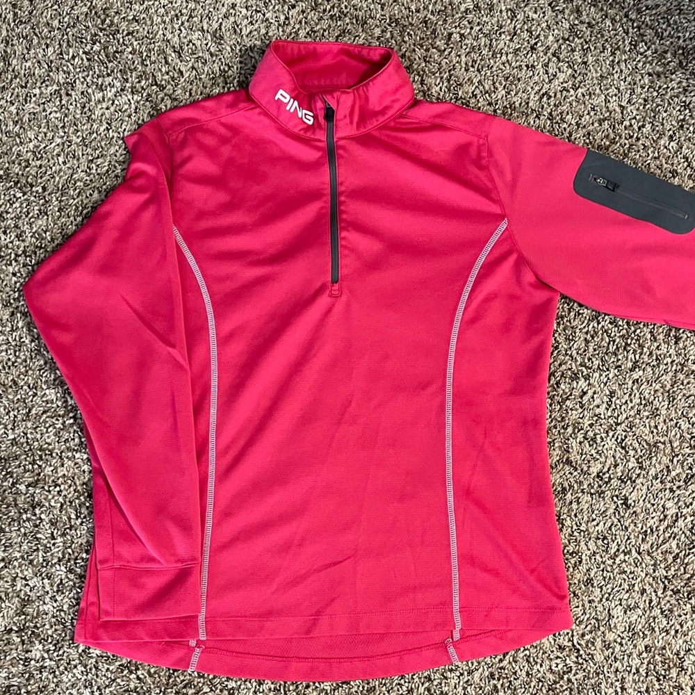 PING golf shirt size M - 1/4 Zip